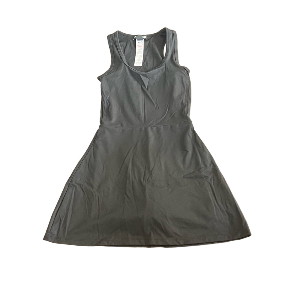 PrettyLittleThing Black Sleeveless Dress With Shorts